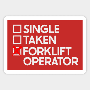 Single Taken Forklift Magnet